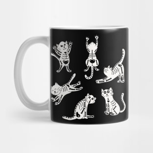 SkeleCats T Shirt Funny Cute Shirt for Cat Lover Mug